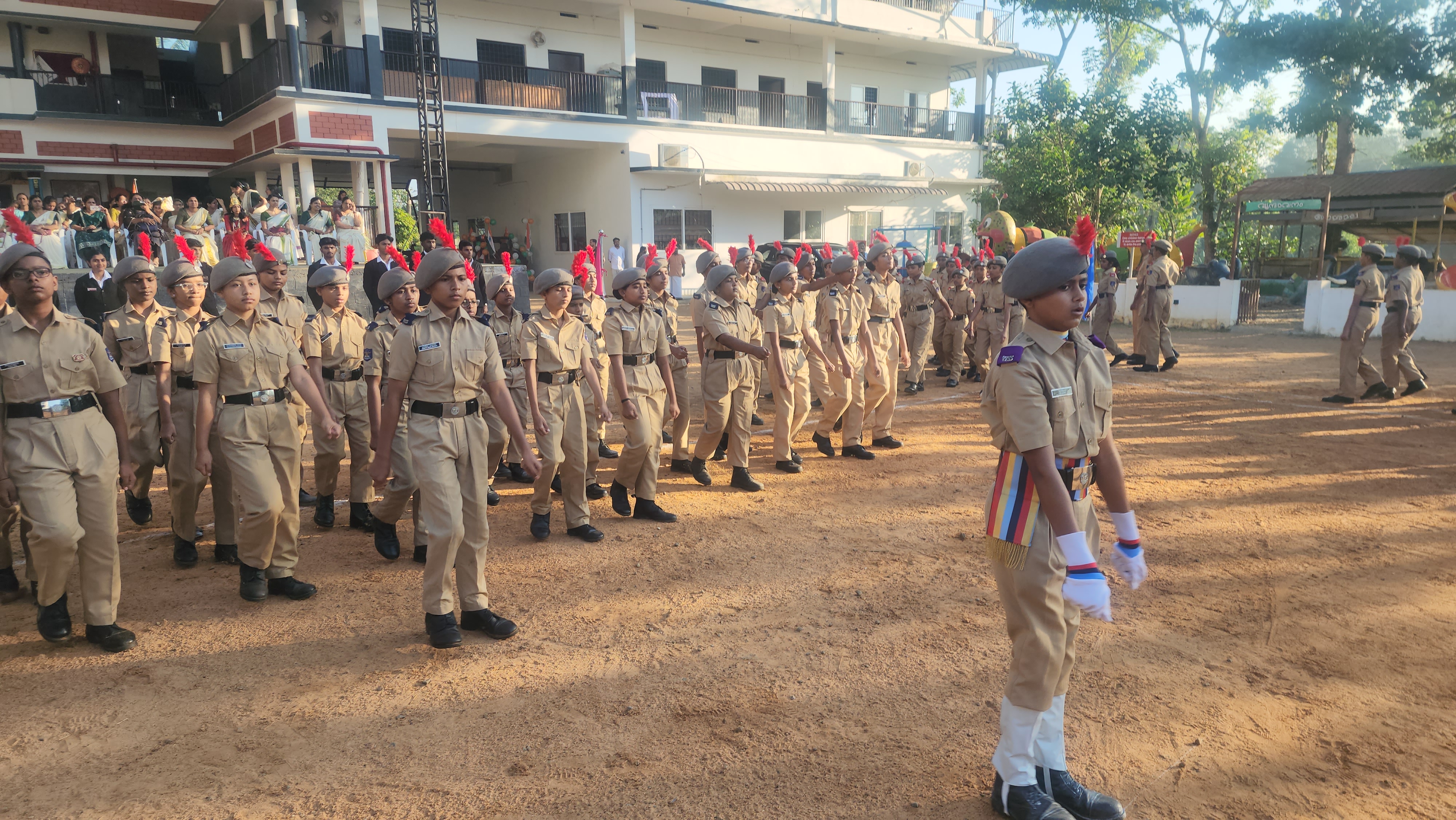 Republic Day — Vidyadhiraja Vidyapeetom Sainik School